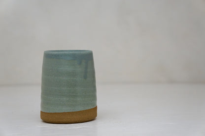 Brown clay Cup in Stone