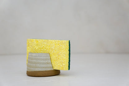 Sponge holder in Limestone 2