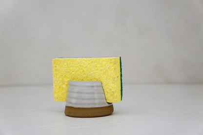 Sponge holder in white