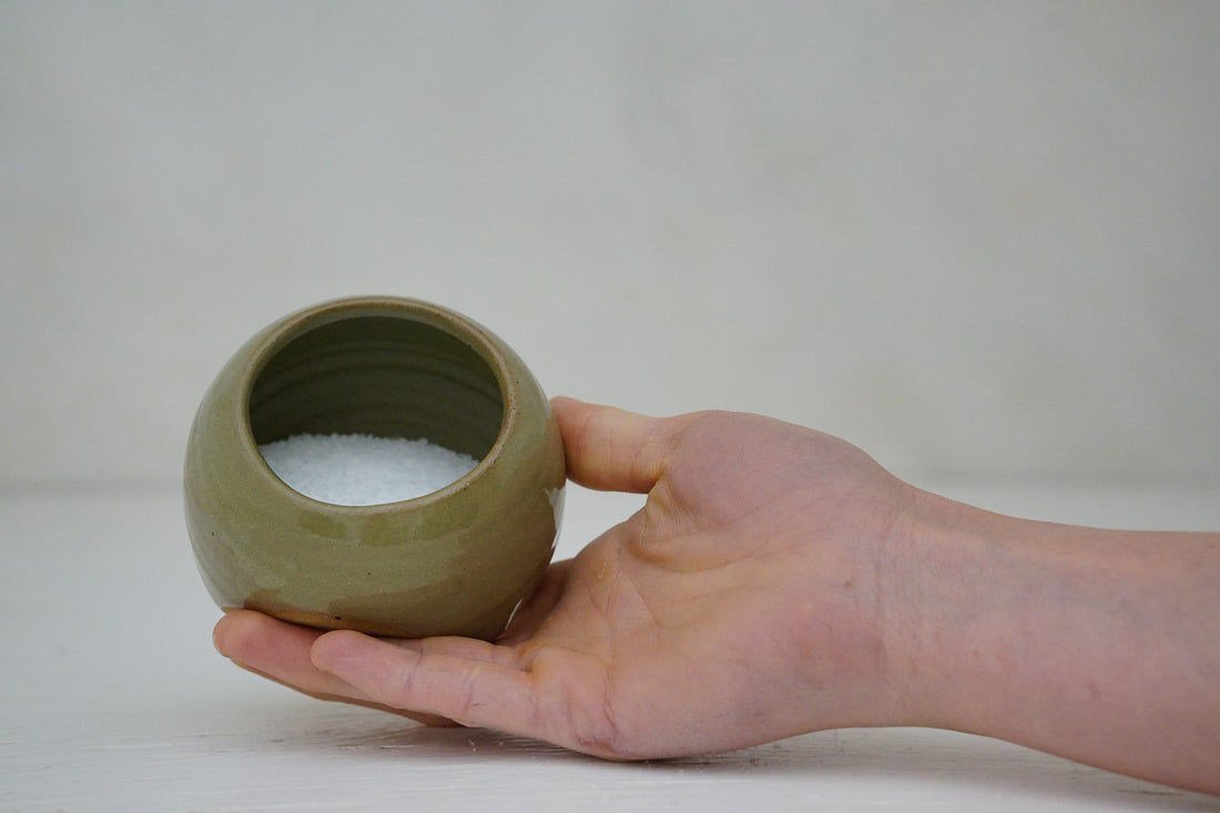 Salt Pig in Olive
