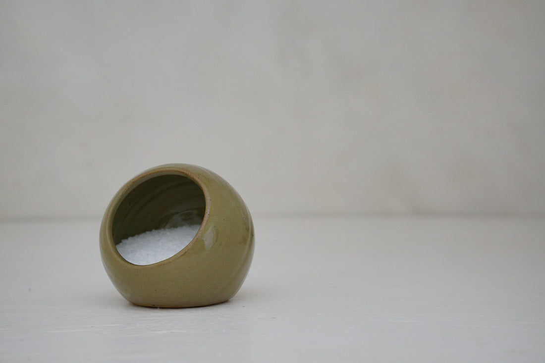 Salt Pig in Olive