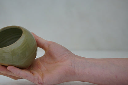Salt Pig in Olive