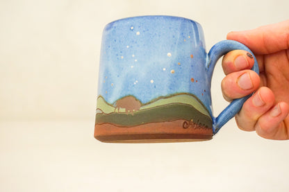 SILVER Mountain Bison BB mug in Flax Magic*