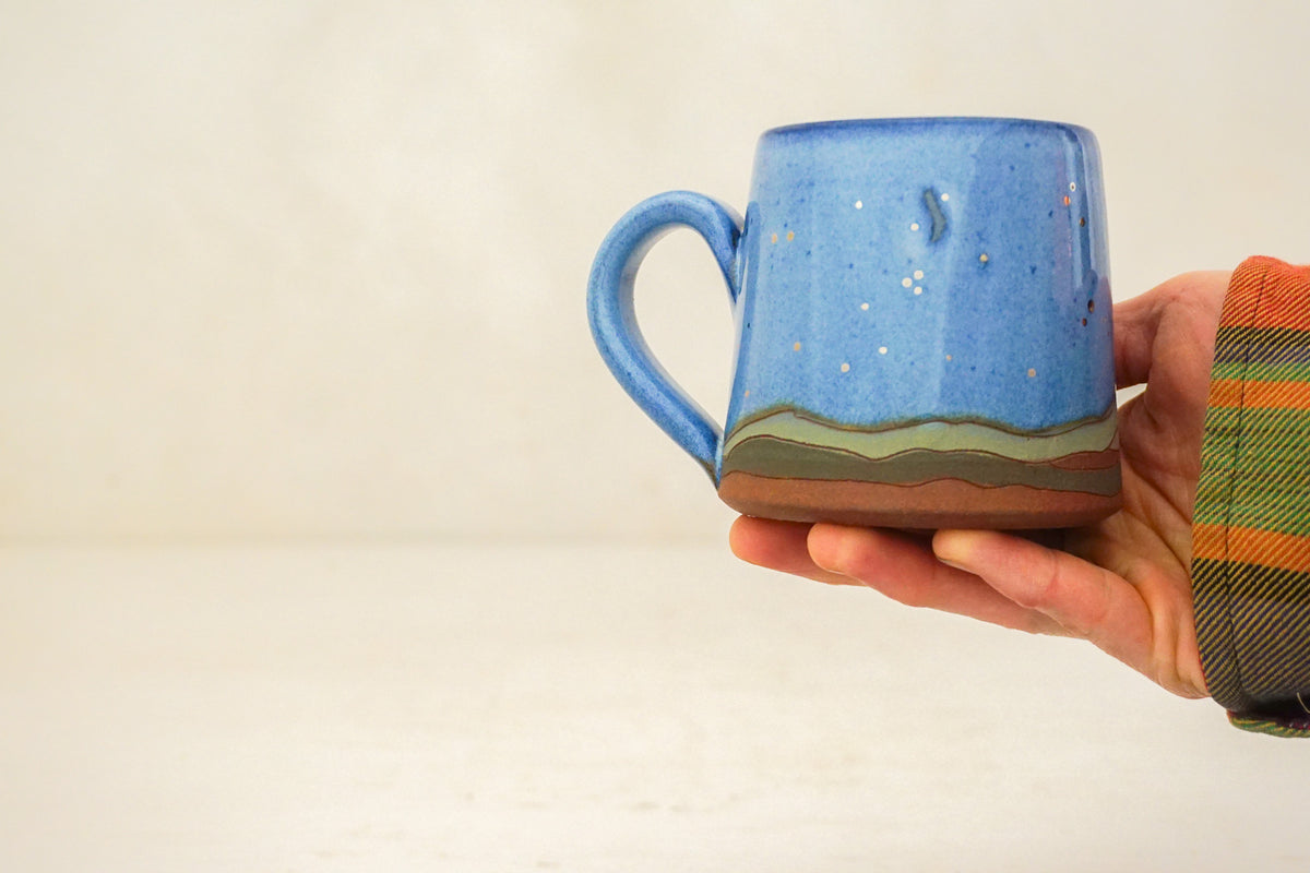 SILVER Mountain Bison BB mug in Flax Magic*