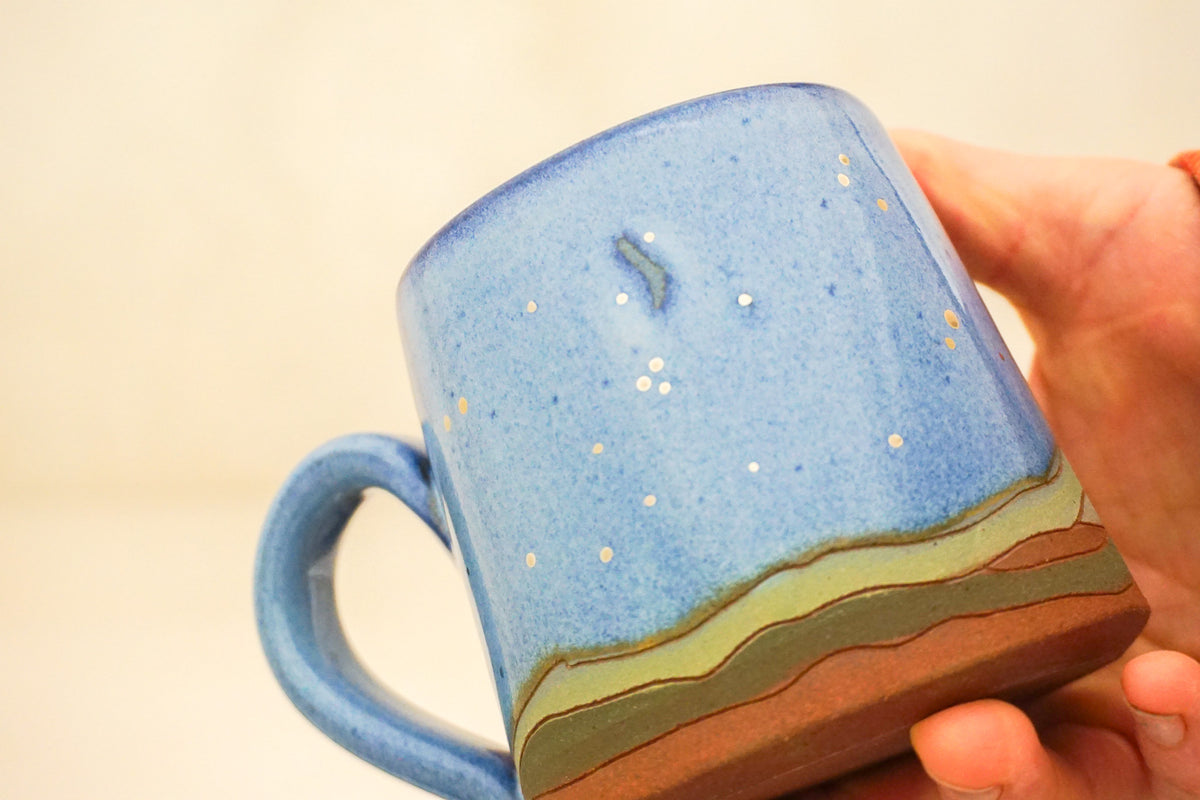 SILVER Mountain Bison BB mug in Flax Magic*