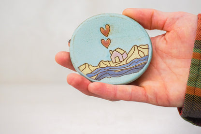 Home is where the heart is Ring dish in Lake