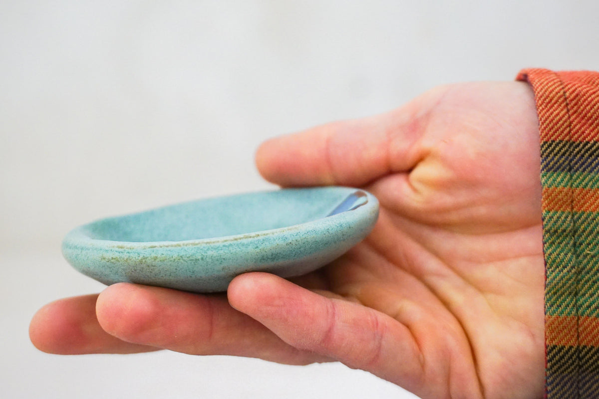 Camping is Cool Ring dish in Lake