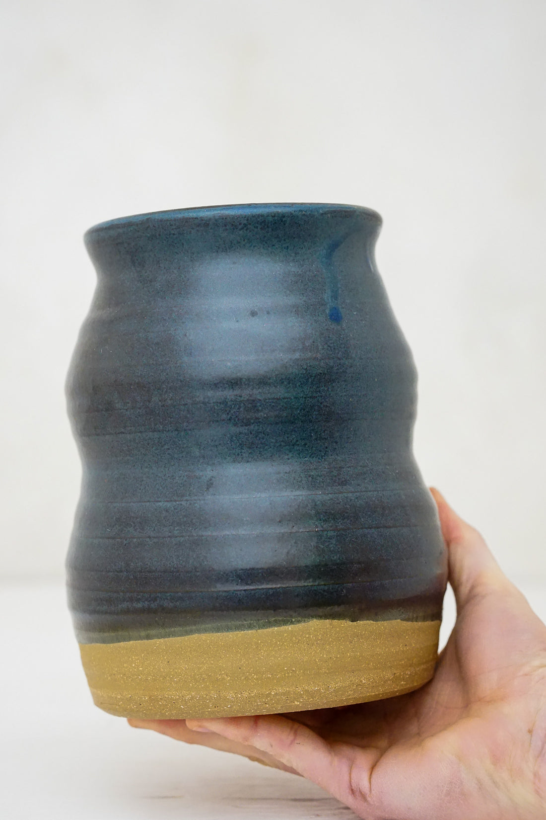 Wavy Vase in Darby