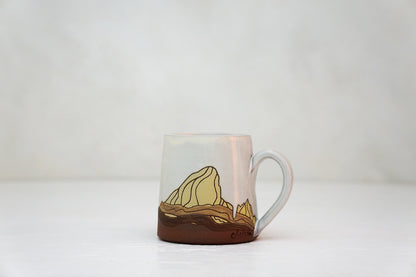 E Teton yellows Tiny mug in White