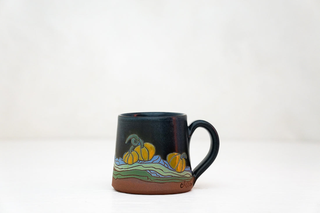Pumpkin Patch tiny mug in Darby
