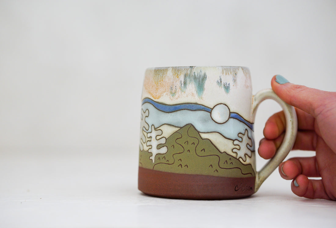 I could hike forever mug