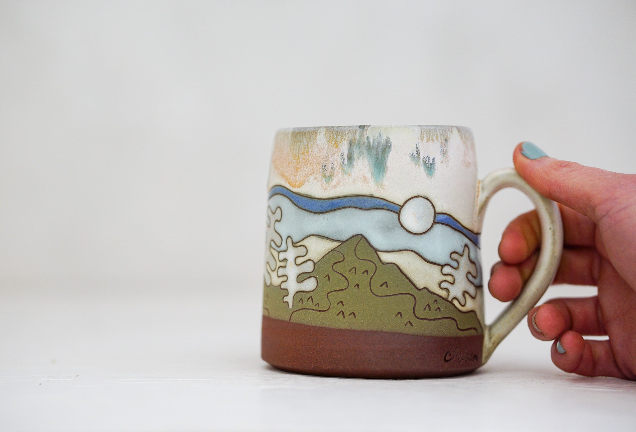 I could hike forever mug