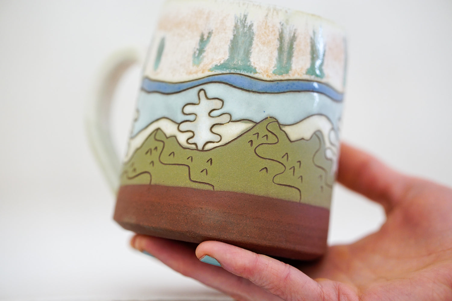 I could hike forever mug