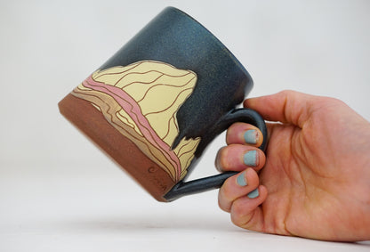 E Teton Neapolitan mug in Darby