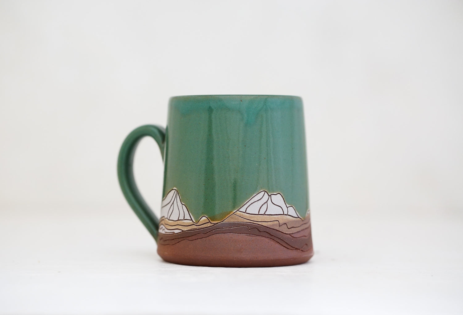 W Teton mug in Kali Forest
