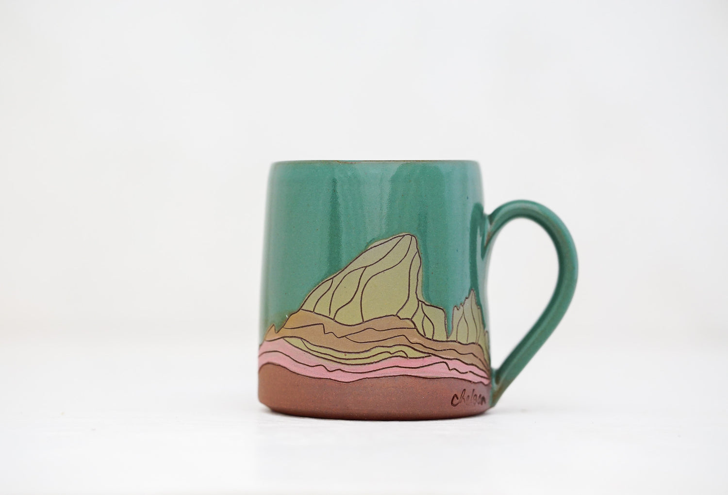 E Teton Girl Ninja Turtle mug