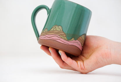 E Teton Girl Ninja Turtle mug