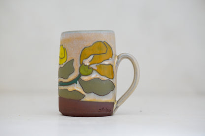 Flower tall mug in Ira and Magic