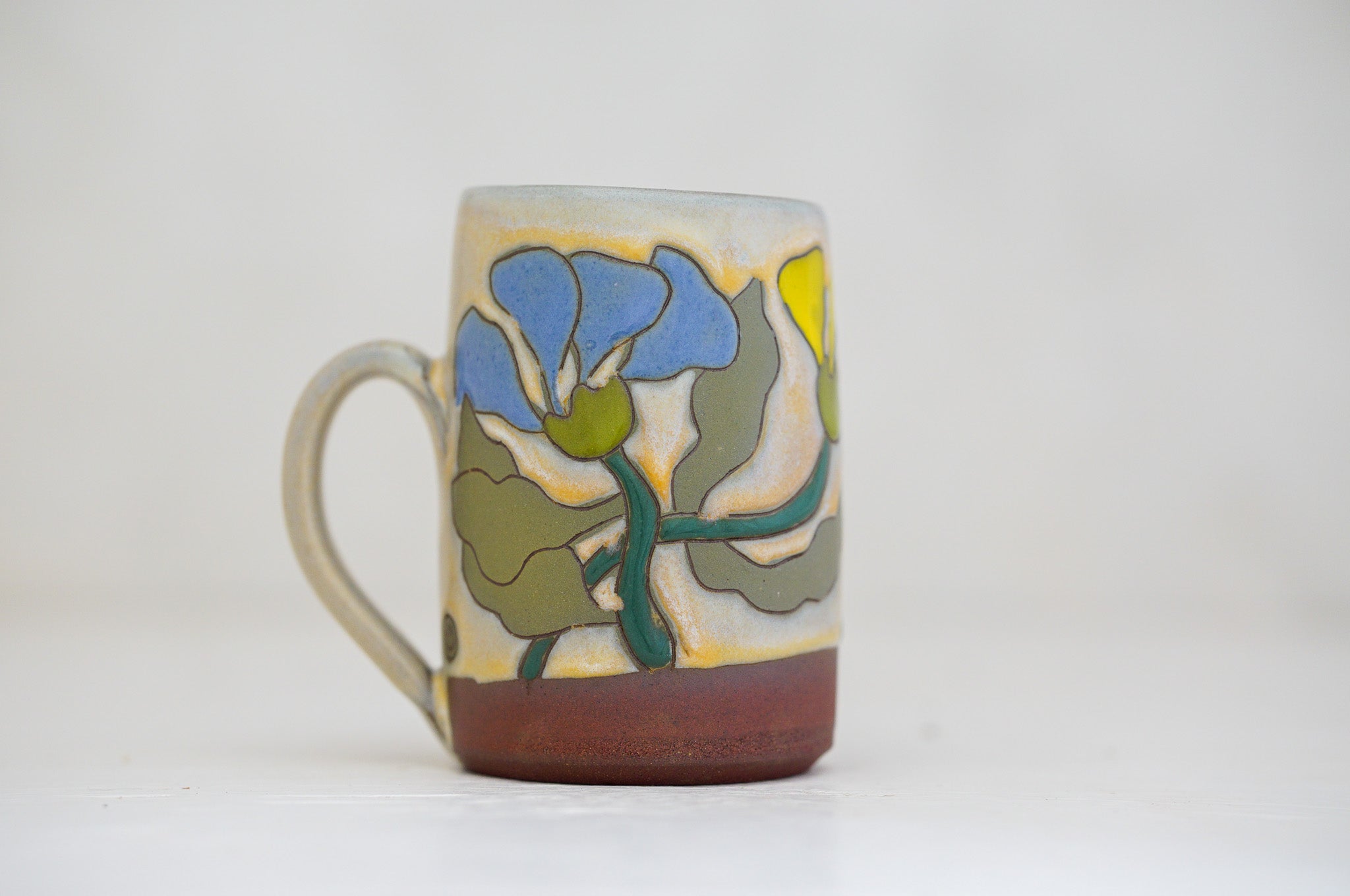 Flower tall mug in Ira and Magic