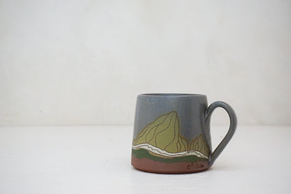 E Teton greens mug in Stone