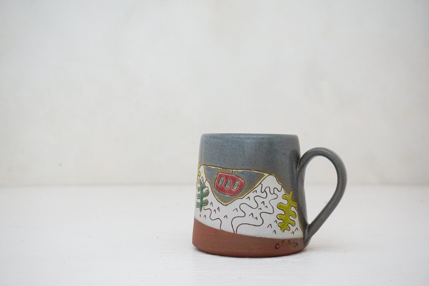 Gondola mug in Stone