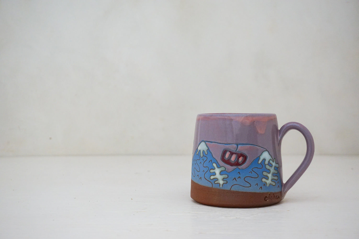 Gondola mug in pink
