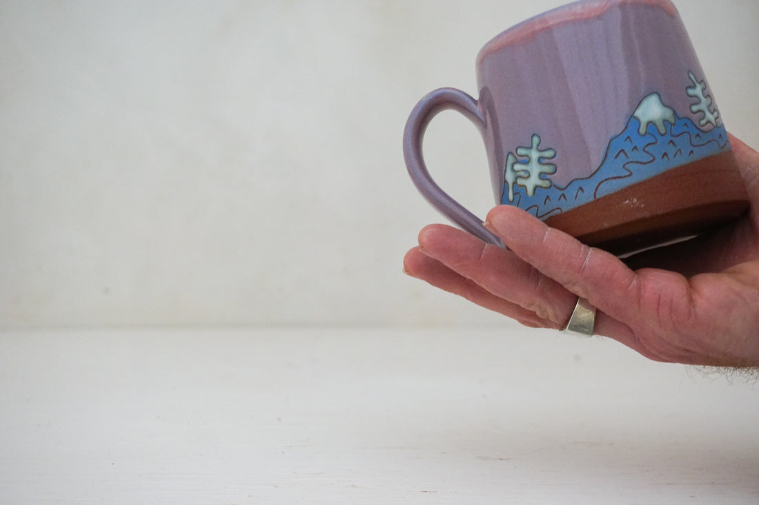 Gondola mug in pink