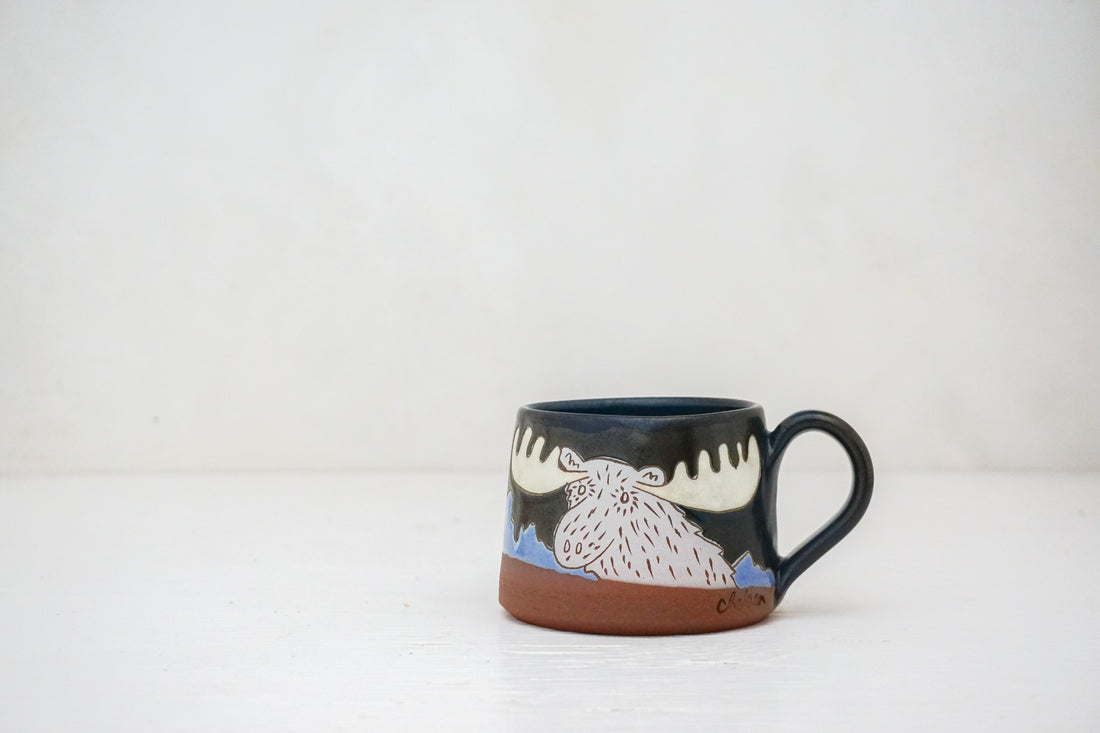 Moose E Teton Short mug in Darby