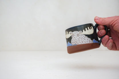 Moose E Teton Short mug in Darby