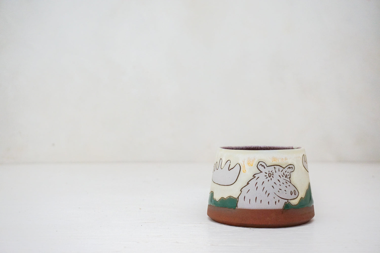 Moose &amp; E Teton Short Mug in Bone