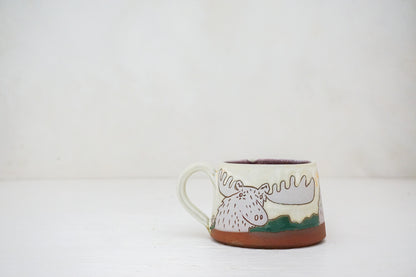 Moose &amp; E Teton Short Mug in Bone