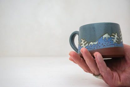 Gondola short mug in Stone
