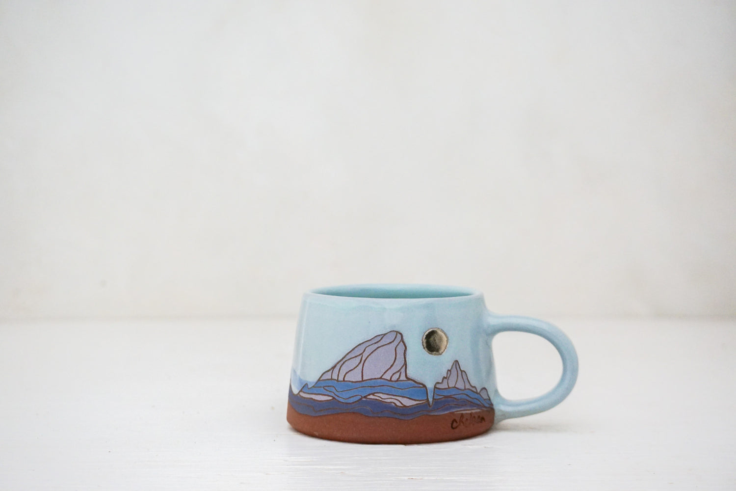 E Teton Mug in Ira Blue