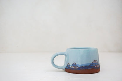 E Teton Mug in Ira Blue