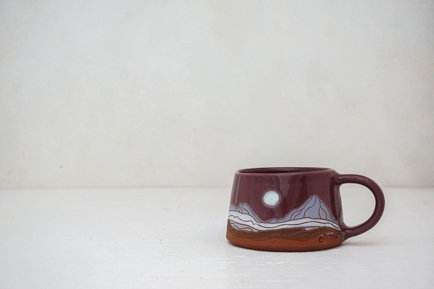 Mtn short mug in Mulberry