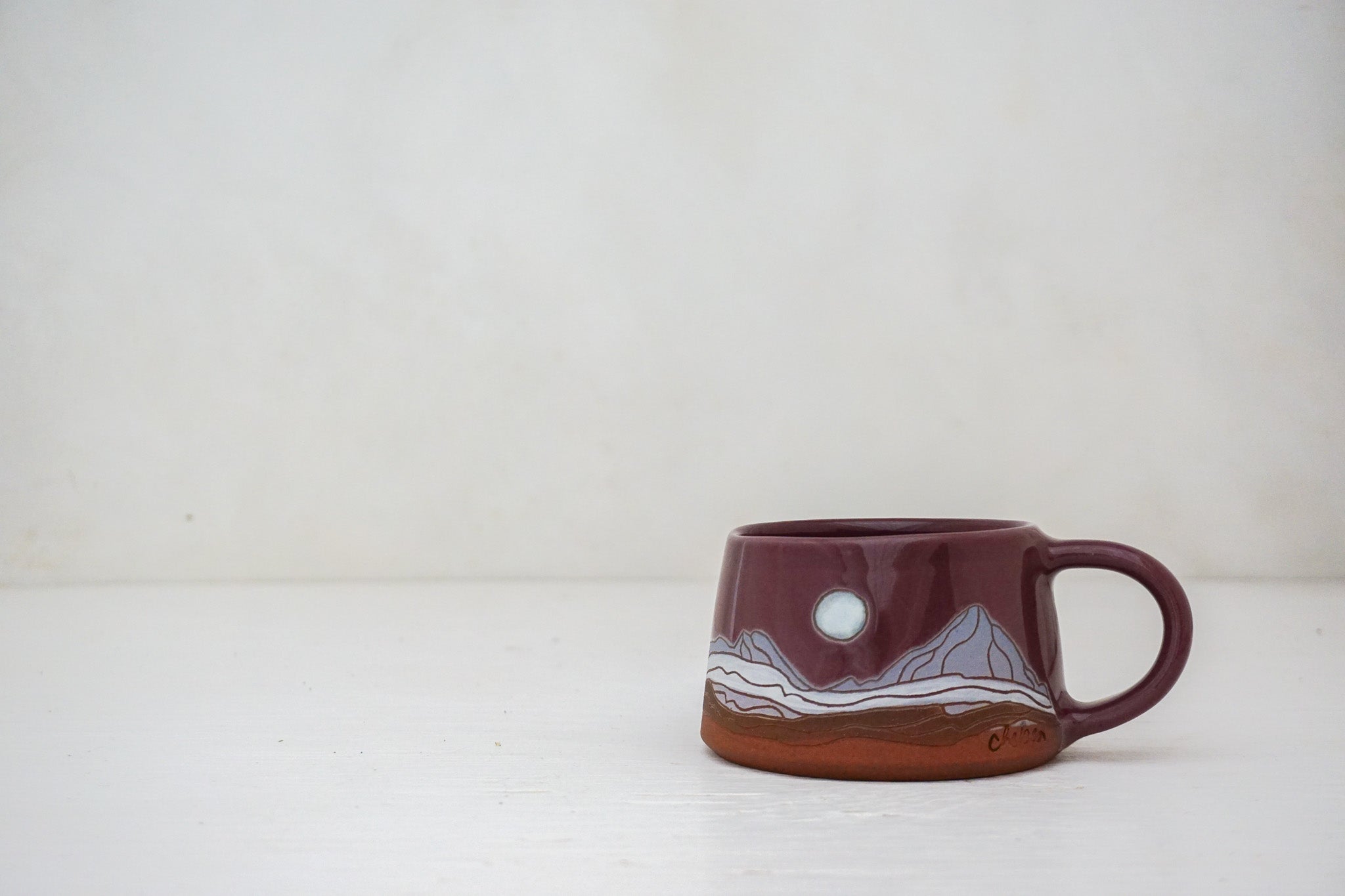 Mtn short mug in Mulberry