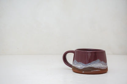 Mtn short mug in Mulberry
