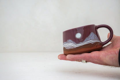 Mtn short mug in Mulberry