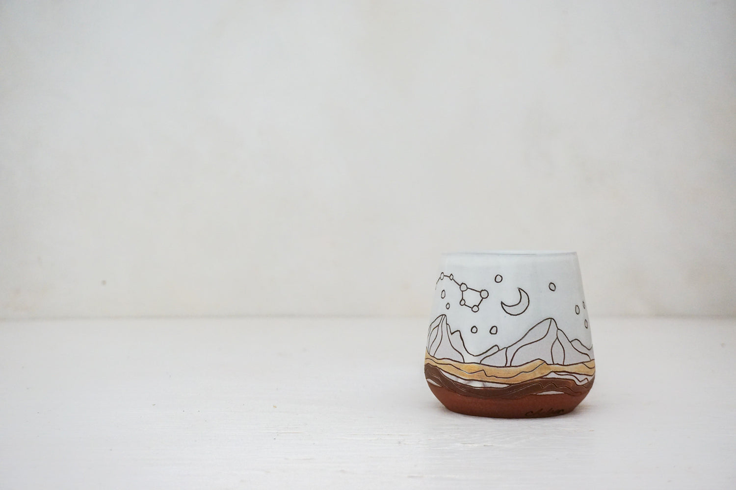 Mtn Dipper Cup in White