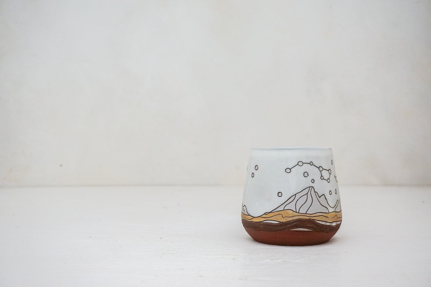 Mtn Dipper Cup in White