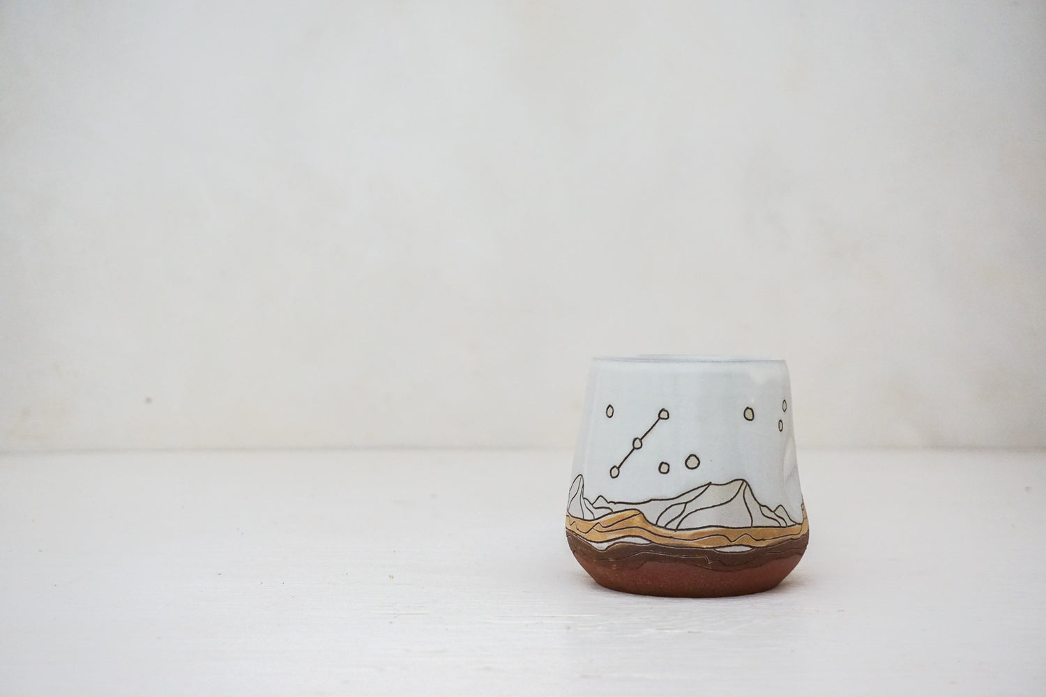 Mtn Dipper Cup in White