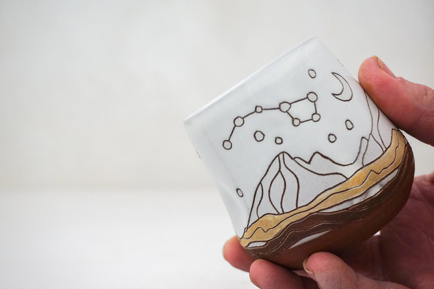 Mtn Dipper Cup in White