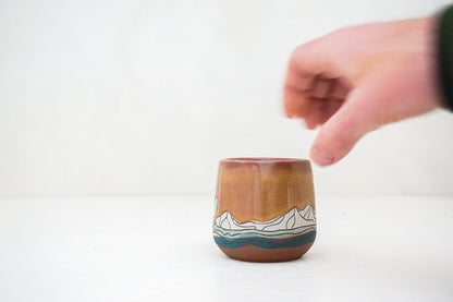 House Tulip Cup in Mulberry rust