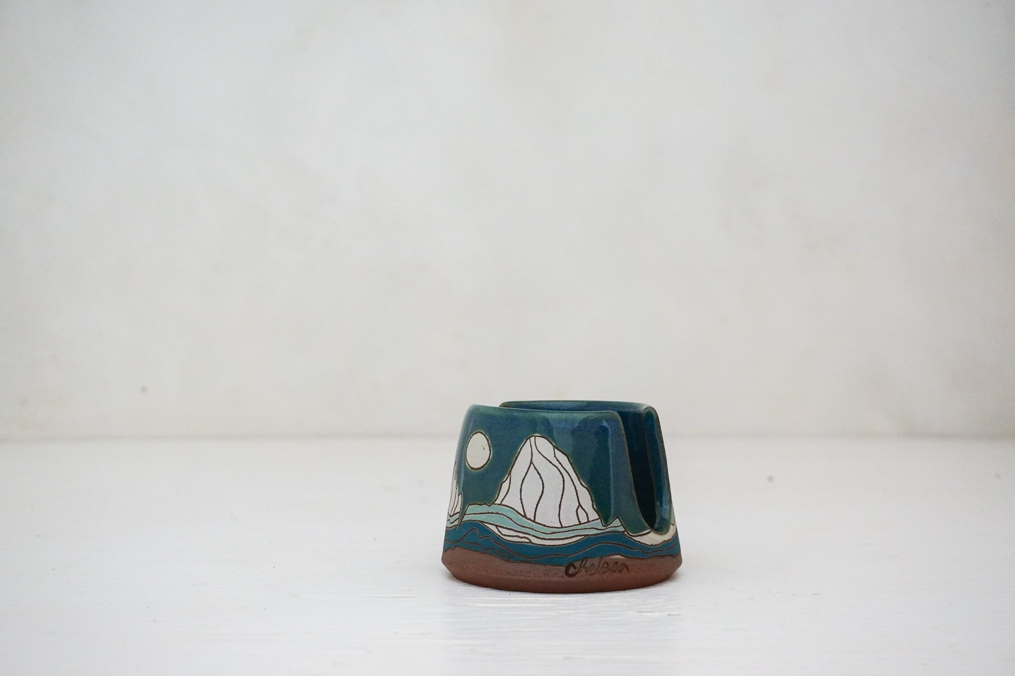 W Teton Moon Sponge Holder in Huck