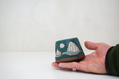 W Teton Moon Sponge Holder in Huck