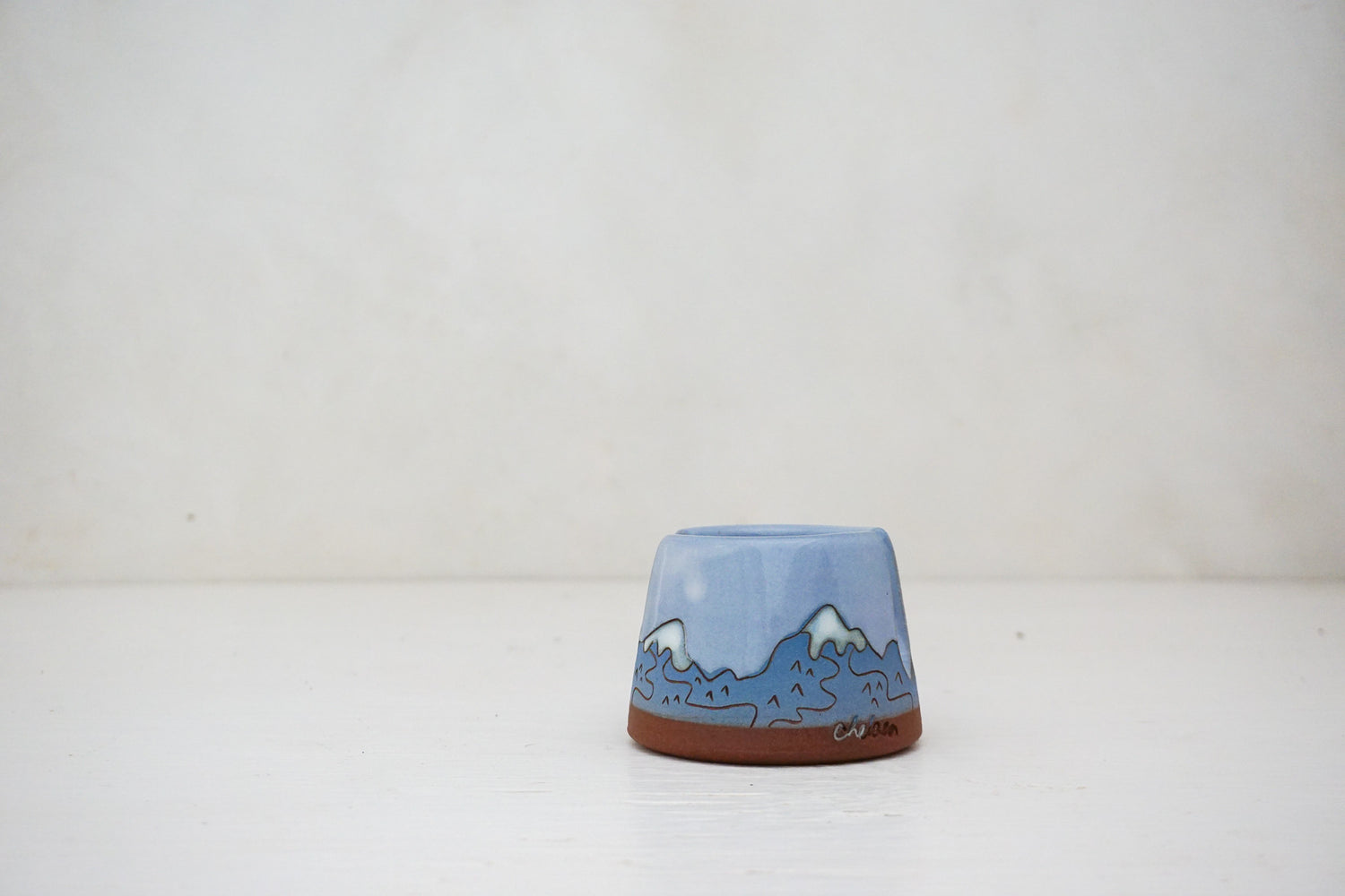 Gondola sponge holder in White