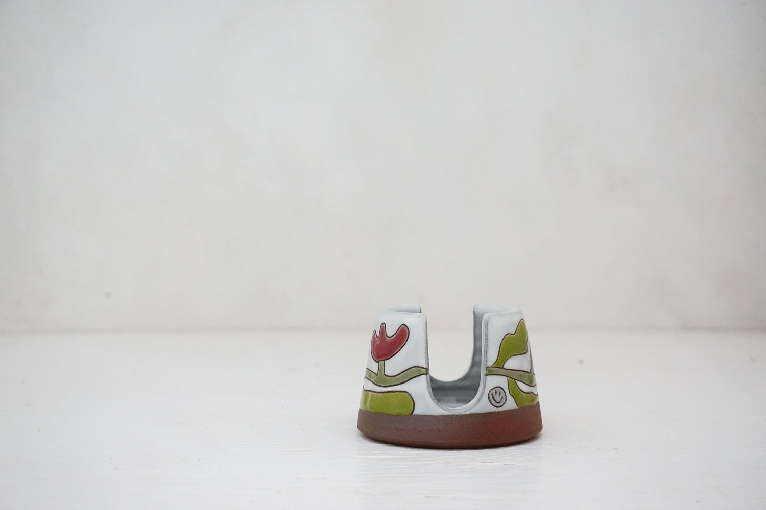 Tulip Yellow/ Red Sponge Holder