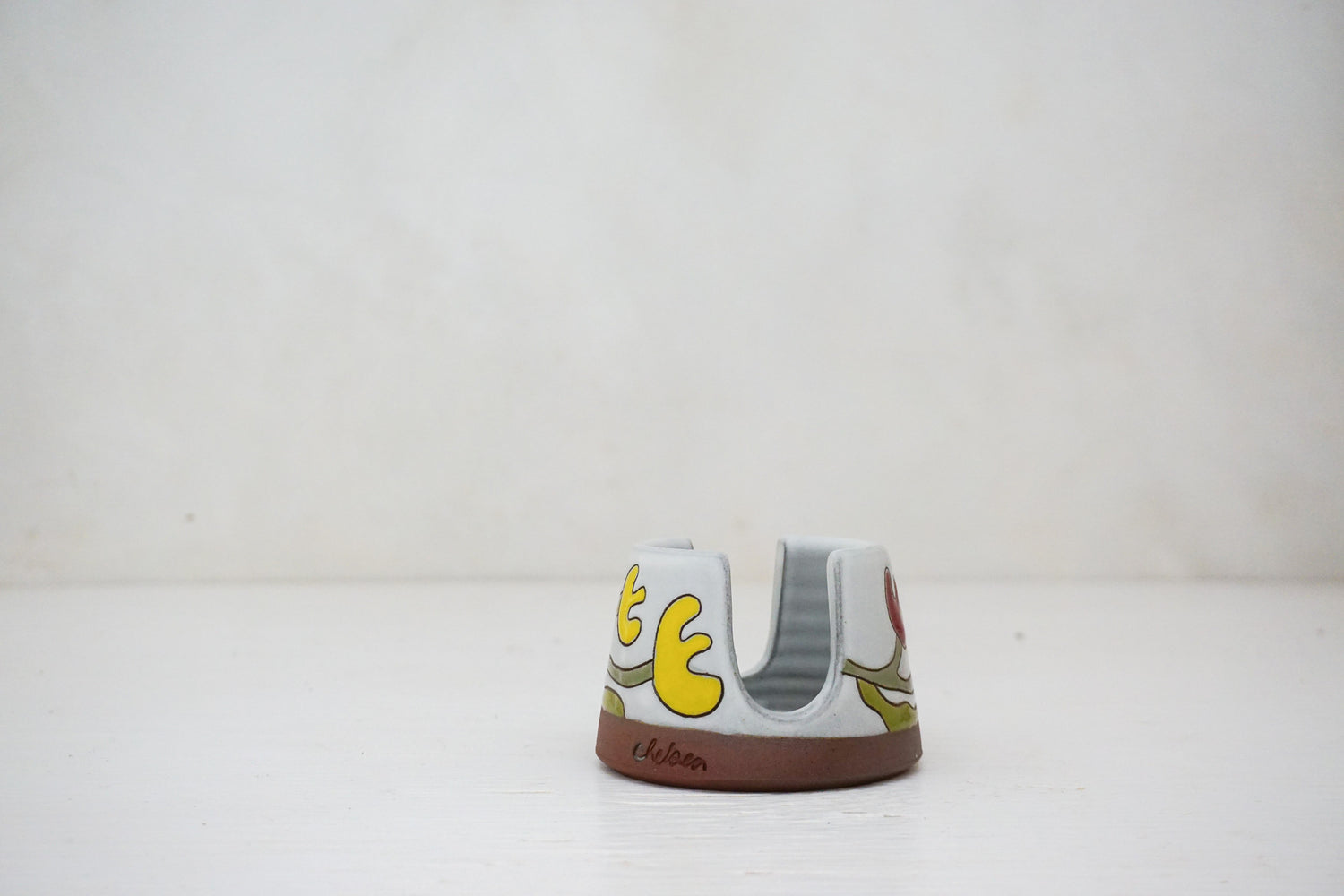 Tulip Yellow/ Red Sponge Holder