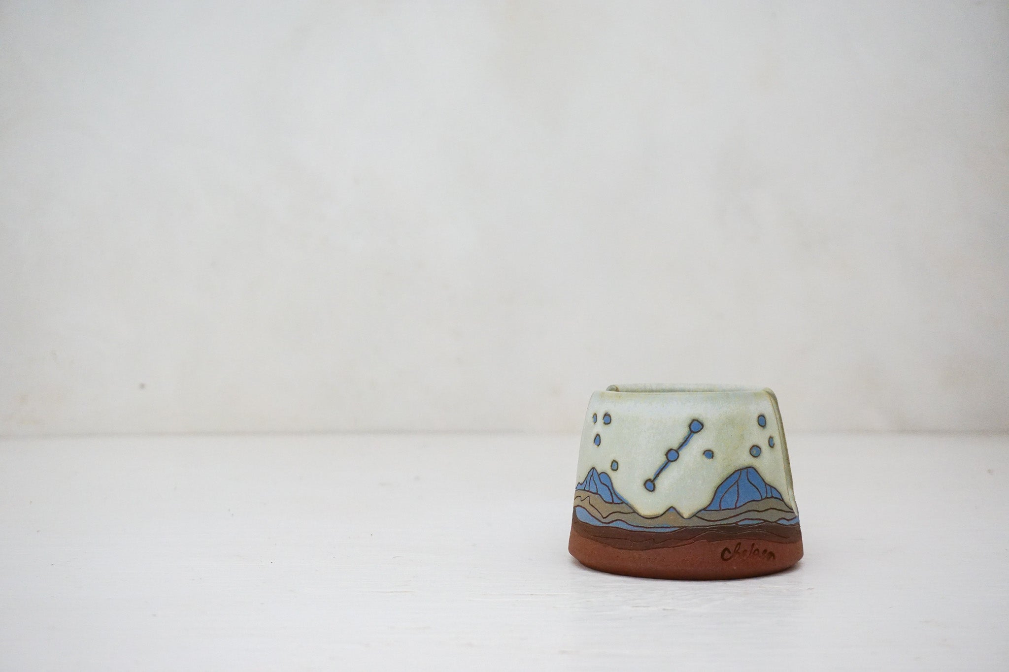 E Teton Night Sponge Holder in Bone