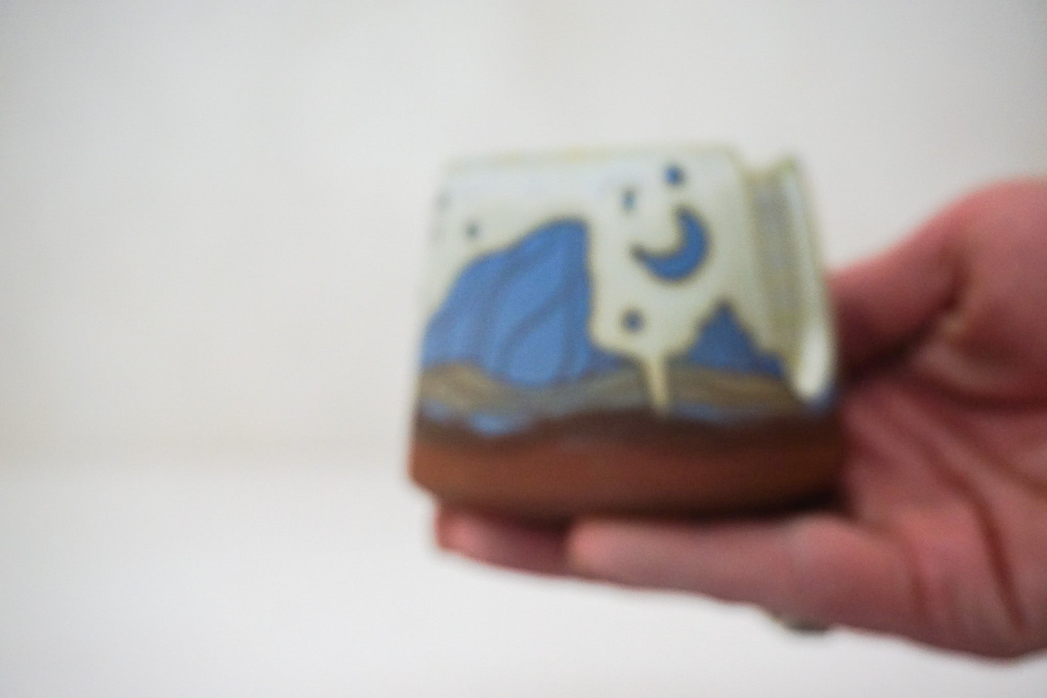 E Teton Night Sponge Holder in Bone